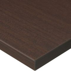 テーブル天板 メラミン化粧板（ABSエッジ） ST947-BR-N 幅600×奥行750×高さ30(mm)