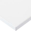 テーブル天板 メラミン化粧板（ABSエッジ） ST947-WH-M 幅1200×奥行750×高さ30(mm)