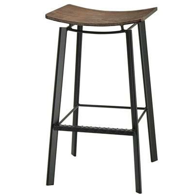 プロシード パイプイス [ライフA－AL1] 板座/ブラウン