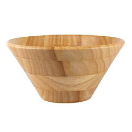 ラバーウッド サラダボール ナチュラル 18cm 640484