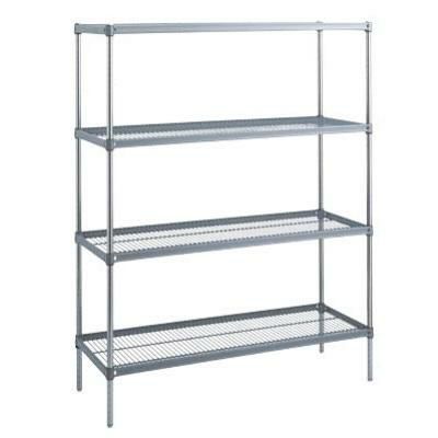 シェルフ スチールキャニオンシェルフPEC PEC460シリーズ セット P1390 幅1820×高さ1390×奥行460 4段 