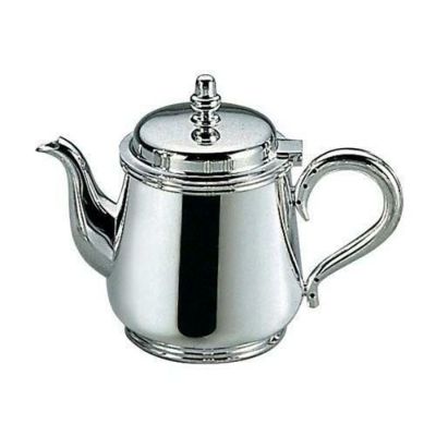 H 洋白 東型 ティーポット 2人用 三種メッキ