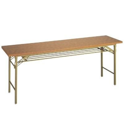 テーブル 会議用テーブル メラミンチーク(共ブチ)