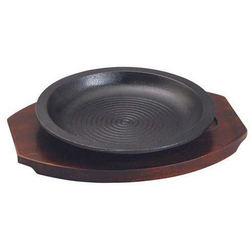 アサヒ 鉄 ステーキ皿 A-116-80 パワープレート深型