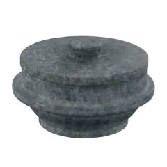 長水 遠赤 石焼釜(石蓋付)補強リング無 16cm