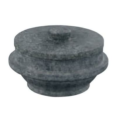 長水 遠赤 石焼釜(石蓋付)補強リング無 18cm