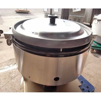 【中古】ガス炊飯器 リンナイ(Rinnai) RR-S500CF 幅566×奥行506×高さ442 都市ガス 【送料別途見積】【業務用】