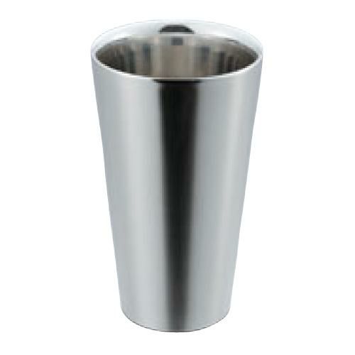 【SR-2 18-8 二重構造タンブラー 300cc】 高さ125(mm)/業務用食器