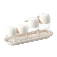 キノコ カスターセット 5PCS K-5111 白