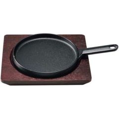 トキワ 鉄 ステーキ皿 324 柄付浅 大 22cm