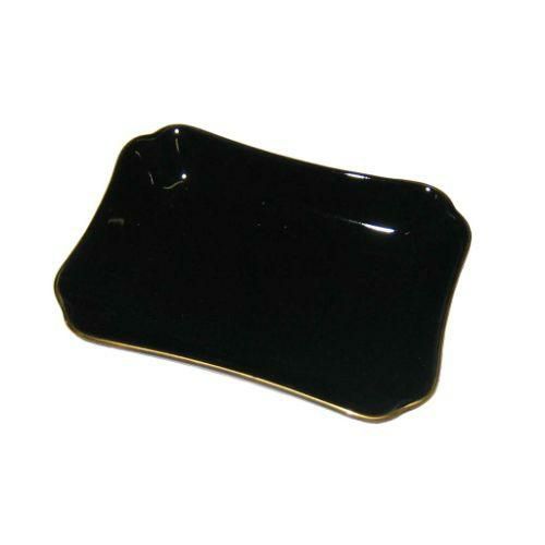 フリートレー スクエア S ブラック(107×78) 幅107×奥行78×高さ21mm