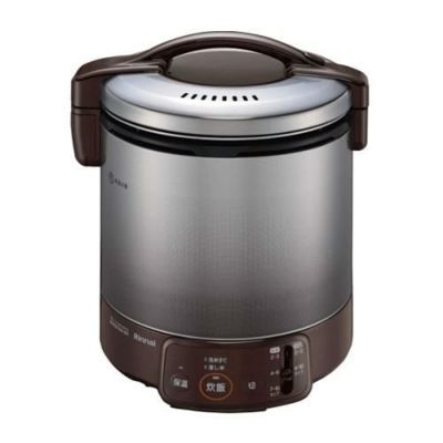 【リンナイ】ガス炊飯器  RR-100VQ(DB) 幅309×奥行277×高さ359(mm) 【送料無料】