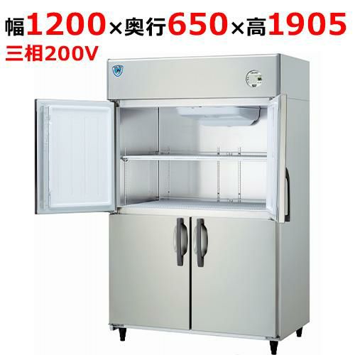 LNXA-1263SS-N 【大和冷機】縦型冷凍庫 幅1200×奥行650×高さ1905mm三相200V