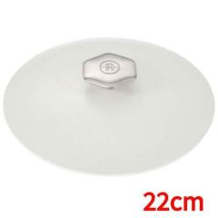 レヴォル レヴォリューション2 ラウンドココット(サテンホワイト蓋) 22cm 649818