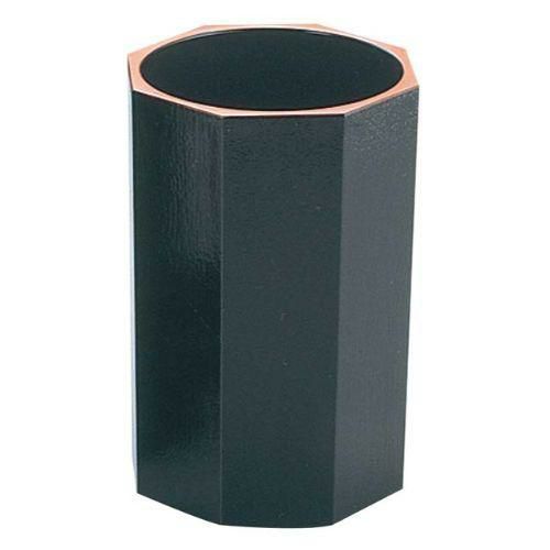 八角木目箸立 黒天朱 小 幅65×奥行65×高さ128(mm)/業務用食器