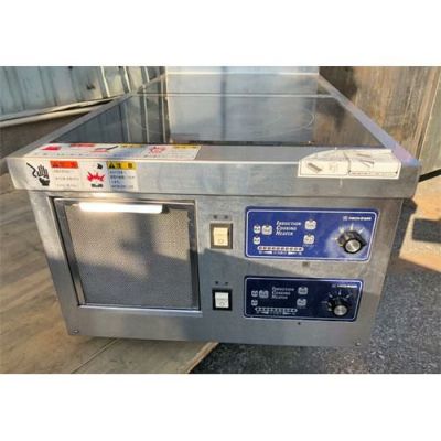 【中古】IHコンロ ニチワ電機 MIR-3TWSP-325 幅450×奥行850×高さ325 三相200V 【送料別途見積】【業務用】