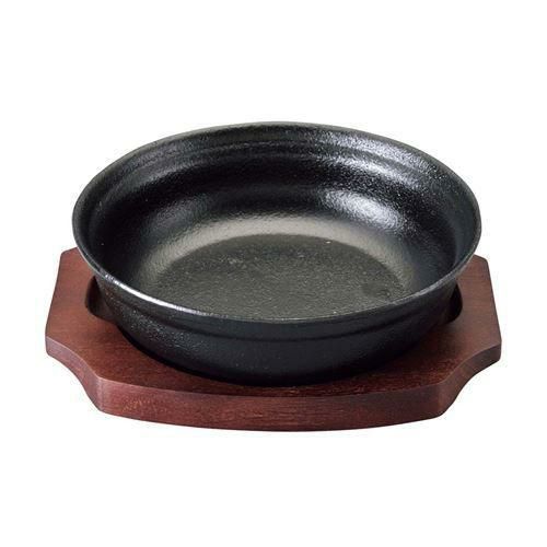 【SN 鉄 ひとり鍋 丸】 高さ50(mm)/業務用食器