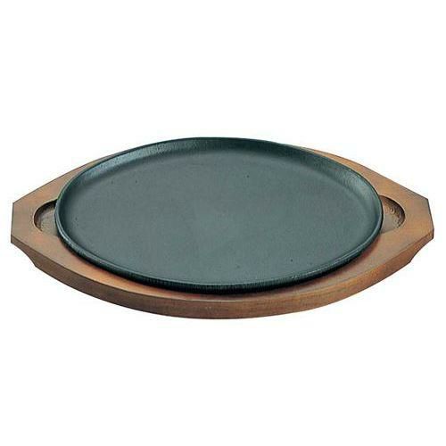 アサヒ 鉄 ステーキ皿 A-105-38 慶長