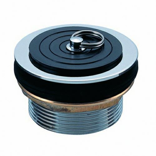 ゴム栓付共栓 真鍮製 G2-1/2ネジ TO-1027/65A Φ101×H54mm