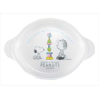 【子供食器 スヌーピー 小皿 CB-34 111235】 幅166×奥行112×高さ30(mm)