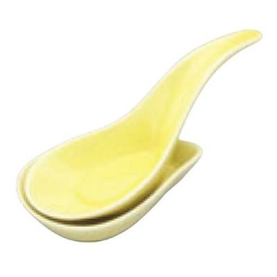 アルセラム強化食器 黄釉レンゲ EC10-45