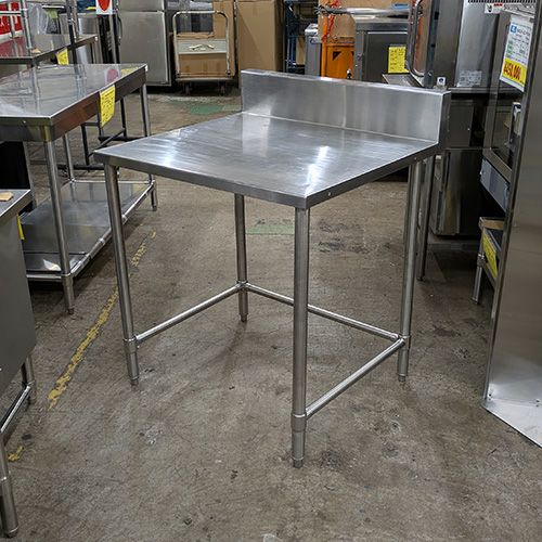 中古】作業台 BGあり 幅800×奥行750×高さ830 【送料別途見積】【業務用 