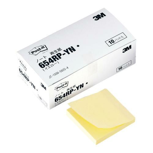 3M ポスト・イット ノート 654RP(1パック単位)