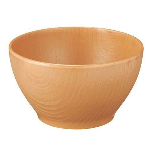 メラミン食器 ウォールナ ボール 10cm WD-20-LBR ライトブラウン