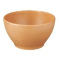 メラミン食器 ウォールナ ボール 10cm WD-20-LBR ライトブラウン