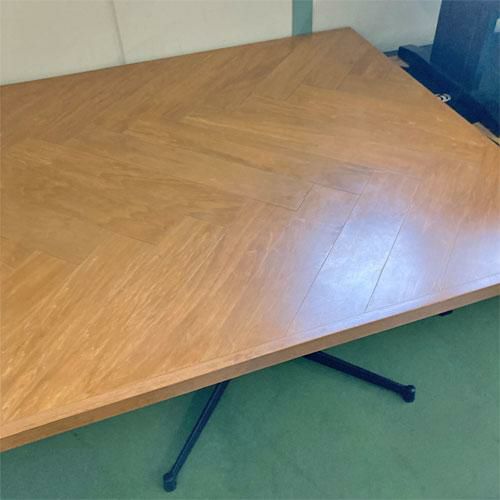 洋風テーブル NA黒X脚 幅1200×奥行1200×高さ700