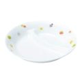 リ・おぎそ 子ども食器シリーズ 丸仕切皿 17cm 1934-1230