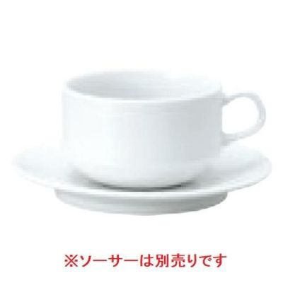 おぎそチャイナ スタックカプチーノ 4616 ホワイト