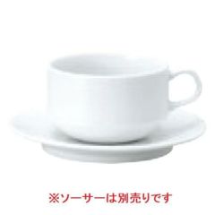 おぎそチャイナ スタックカプチーノ 4616 ホワイト