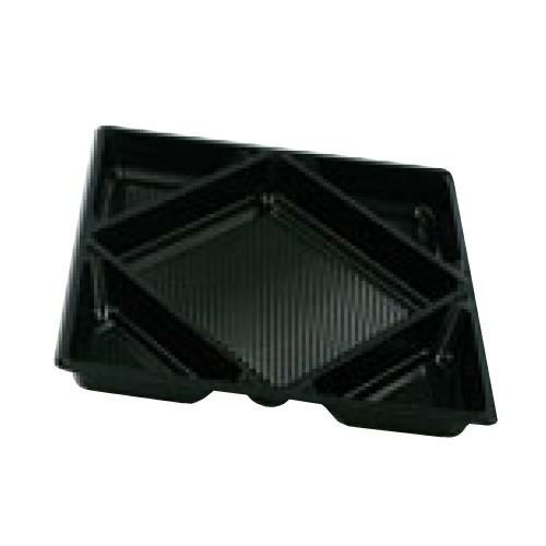 プラ容器 飛鳥用中仕切 黒 8寸用(30枚入)