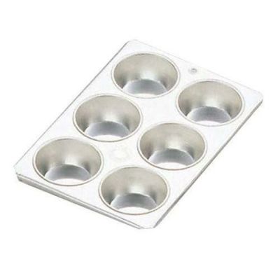 FK ブリキ マフィン型 #A10カップ 6ヶ付