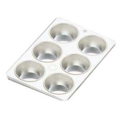 FK ブリキ マフィン型 #A10カップ 6ヶ付