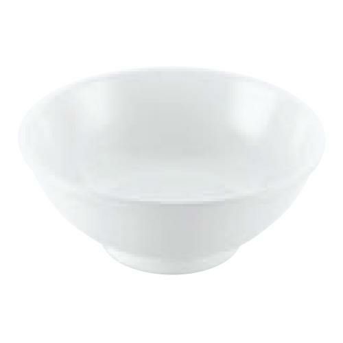 磁器 中華食器 白 丸玉渕丼 6.8寸