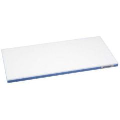 ポリエチレンかるがるまな板SD/標準タイプ (両面シボ付) 20mm ブルー 【送料別】 幅500×奥行300×高さ20mm