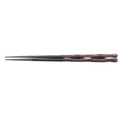塗箸 面彫塗箸別甲パール 22.7cm
