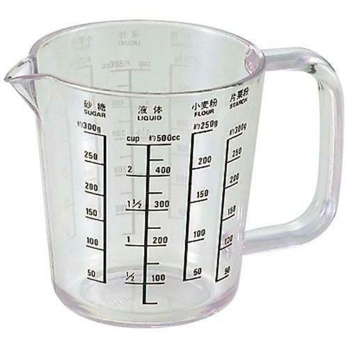 計量カップPPー515 500ccパティシェールメタクリル樹脂/業務用/新品/小物送料対象商品