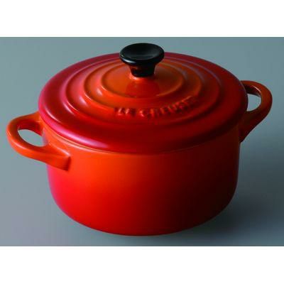 ル・クルーゼ(LE CREUSET) ミニ・ココット 910050 オレンジ(09)