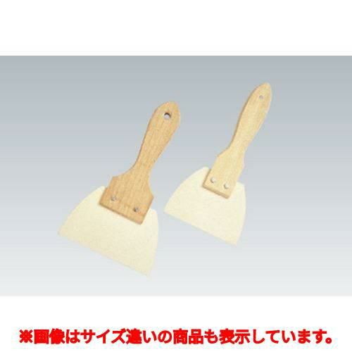 木柄ゴムヘラ 120×195 大 No.448 