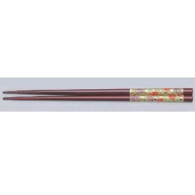 箸 塗箸 紅薔薇