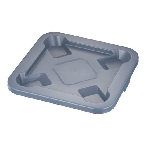 トラスト スクエアコンテナ用蓋 1663 グレー(1233用)