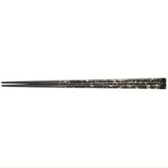 塗箸 天削塗箸黒金銀箔刷22.5cm