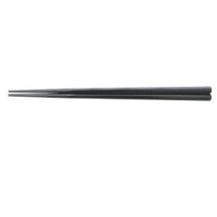 塗箸 新六角先端角塗箸黒塗 22.7cm  黒