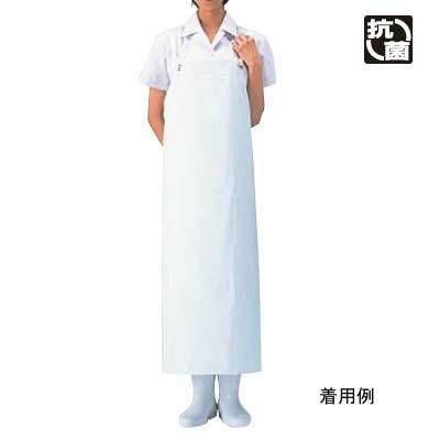 シャバルバ 前掛 胸付 674 LL 白