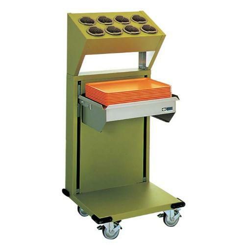 トレイ&シルバーディスペンサー シリンダータイプ MEX-1418-CS