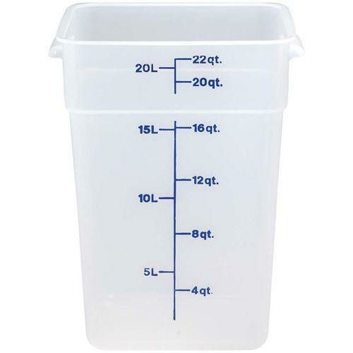 CAMBRO角型フードコンテナー 本体ナチュラルタイプ 22SFSPP　【グループA】