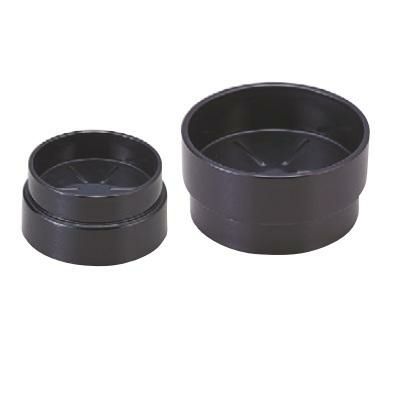 酒器 酒・ビール兼用袴 黒刷毛目